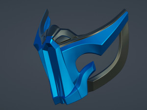 Samurai Mask for 3D print 3D Принт Модель