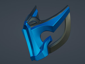 Samurai Mask for 3D print 3D Принт Модель