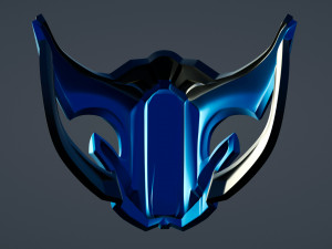 Samurai Mask for 3D print 3D Принт Модель