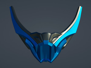 Samurai Mask for 3D print 3D Принт Модель
