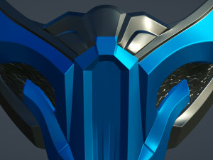 Samurai Mask for 3D print 3D Принт Модель