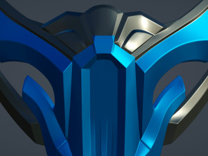 Samurai Mask for 3D print 3D Принт Модель