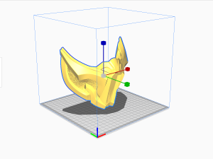 Samurai Mask for 3D print 3D Принт Модель