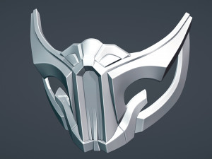 Samurai Mask for 3D print 3D Принт Модель