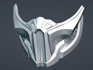 Samurai Mask for 3D print 3D Принт Модель