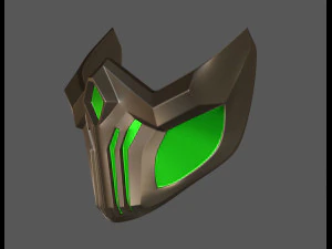 Samurai Mask for 3d print 3D Print Model