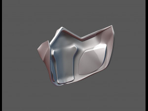 Samurai Mask for 3d print 3D-printmodel