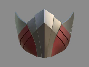 Натхненний Skarlet Mask для обличчя 3D Принт Модель