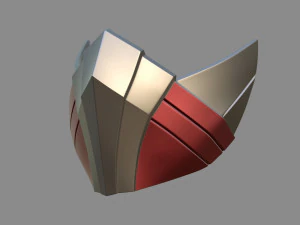 Inspired by Skarlet Mask for face 3D Print Model