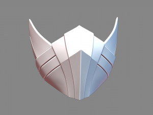 Inspired by Skarlet Mask for face Modello di stampa 3D