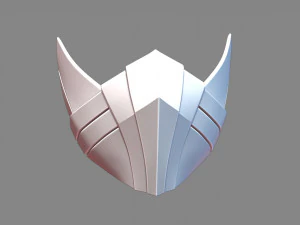Inspired by Skarlet Mask for face 3D Print Model