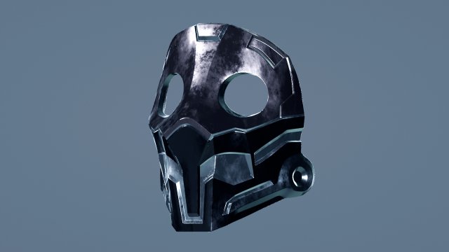 Skarlet Mask for 3D print 3D Print Model .c4d .max .obj .3ds .fbx .stl .blend 