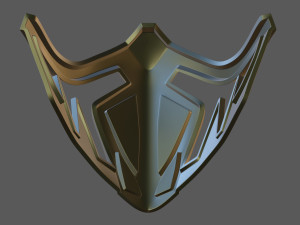 Jade Mask for 3D print 3D Print Model