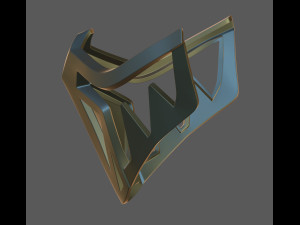 Jade Mask for 3D print 3D Print Model