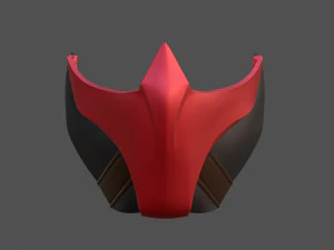 Masque &eacute;carlate Modèles 3D en vedette