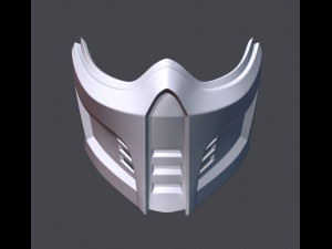 Samurai Mask 2 version 3D 打印模型