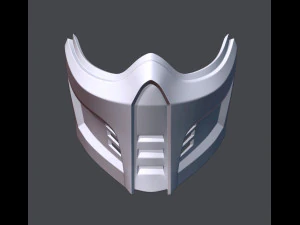 Samurai Mask 2 version 3D Print Model