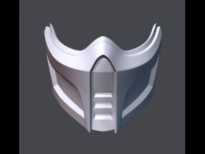 Samurai Mask 2 version 3D 打印模型