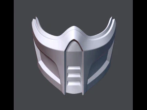 Samurai Mask 2 version 3D Print Model