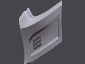 Samurai Mask 2 version 3D Print Model