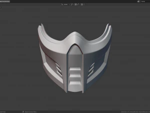 Samurai Mask 2 version 3D Print Model