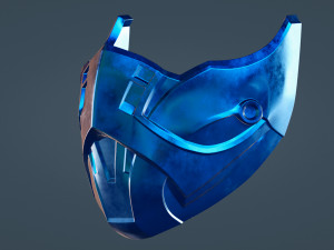 Ninja Freeze Mask Modèles 3D en vedette
