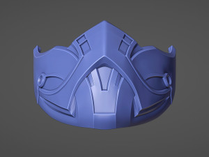 Ninja Freeze Mask Modèles 3D en vedette