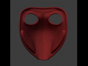 Inspired by Skarlet Mask 3D-Druckmodell