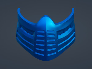 Samurai Mask 3D Print Model