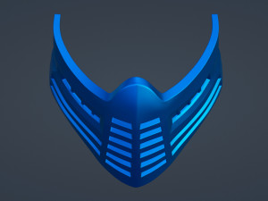 Samurai Mask Modello di stampa 3D