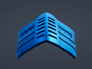 Samurai Mask 3D Print Model