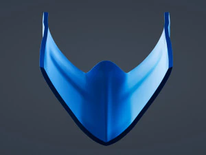 Samurai Mask 3D Print Model