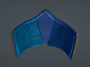 Epic Samurai Mask 3D 프린트 모델