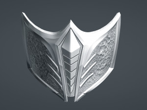Epic Samurai Mask 3D 프린트 모델