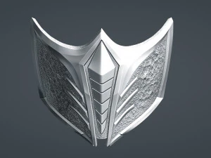Epic Samurai Mask 3D Print Model