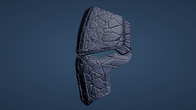 Dark Skull for 3D print Model do druku 3D .c4d .max .obj .3ds .fbx .stl .blend 