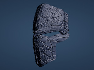 Dark Skull for 3D print Model do druku 3D