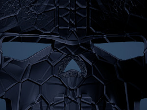 Dark Skull for 3D print Model do druku 3D