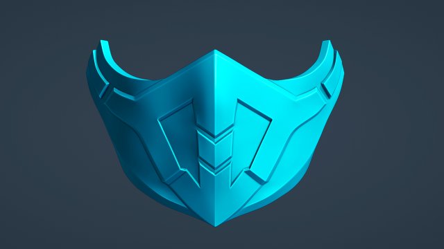 Mask Inspired by the Frost Model do druku 3D .c4d .max .obj .3ds .fbx .stl .blend 