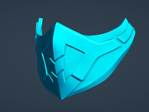 Mask Inspired by the Frost Model do druku 3D