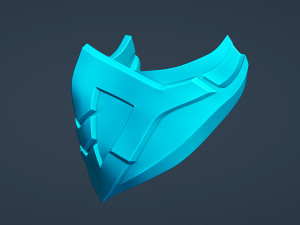 Mask Inspired by the Frost Model do druku 3D