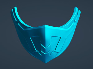 Mask Inspired by the Frost Model do druku 3D