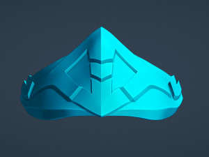 Mask Inspired by the Frost Model do druku 3D