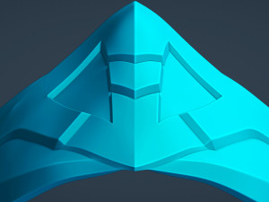 Mask Inspired by the Frost Model do druku 3D