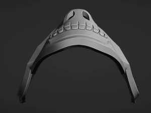 Black Mask for 3D print 3D Print Model
