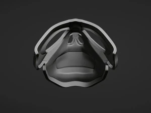 Black Mask for 3D print 3D Print Model