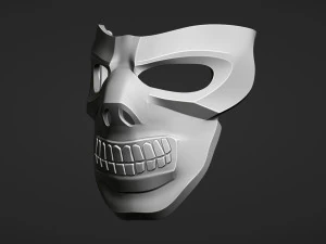 Black Mask for 3D print 3D Print Model