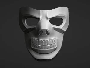 Black Mask for 3D print 3D Print Model
