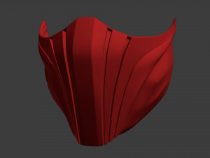 Skarlet Mask 3D Print Model