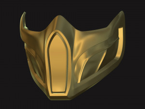 Inspired by Scorpion Mask 3D Print Model